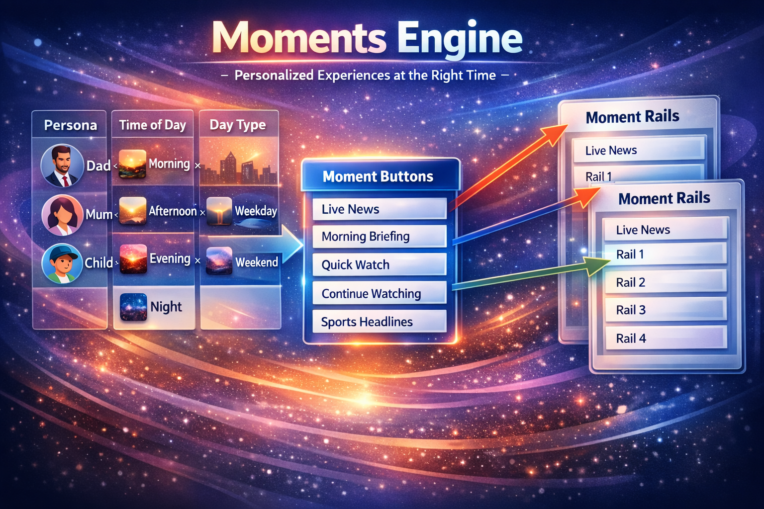 TV Studio moments engine logic